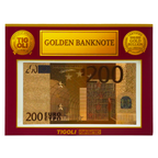 €200 Euro European Union Golden Banknote