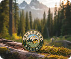 Outdoor Hiking Travel Pin Badge