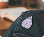 Spiritual Ghost Communicator Pin Badge