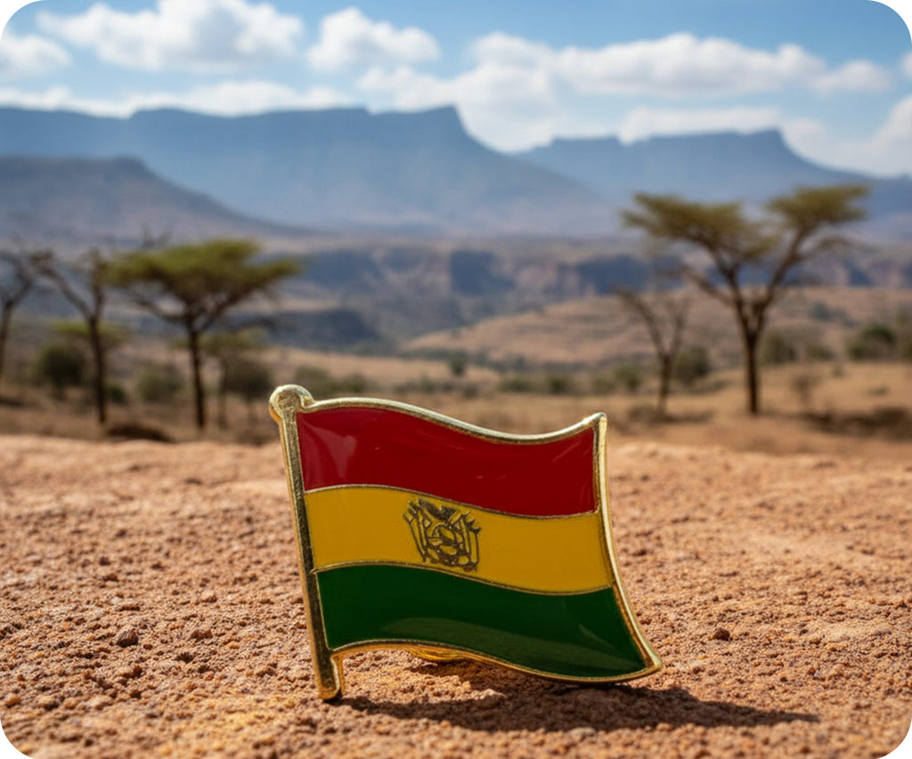 Bolivia Flag Pin Badge