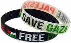Save Gaza / Free Palestine Silicone Band
