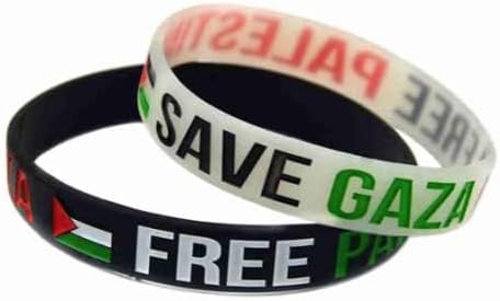 Save Gaza / Free Palestine Silicone Band