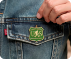 United States Forest Service Big Foot Department Pin Badge