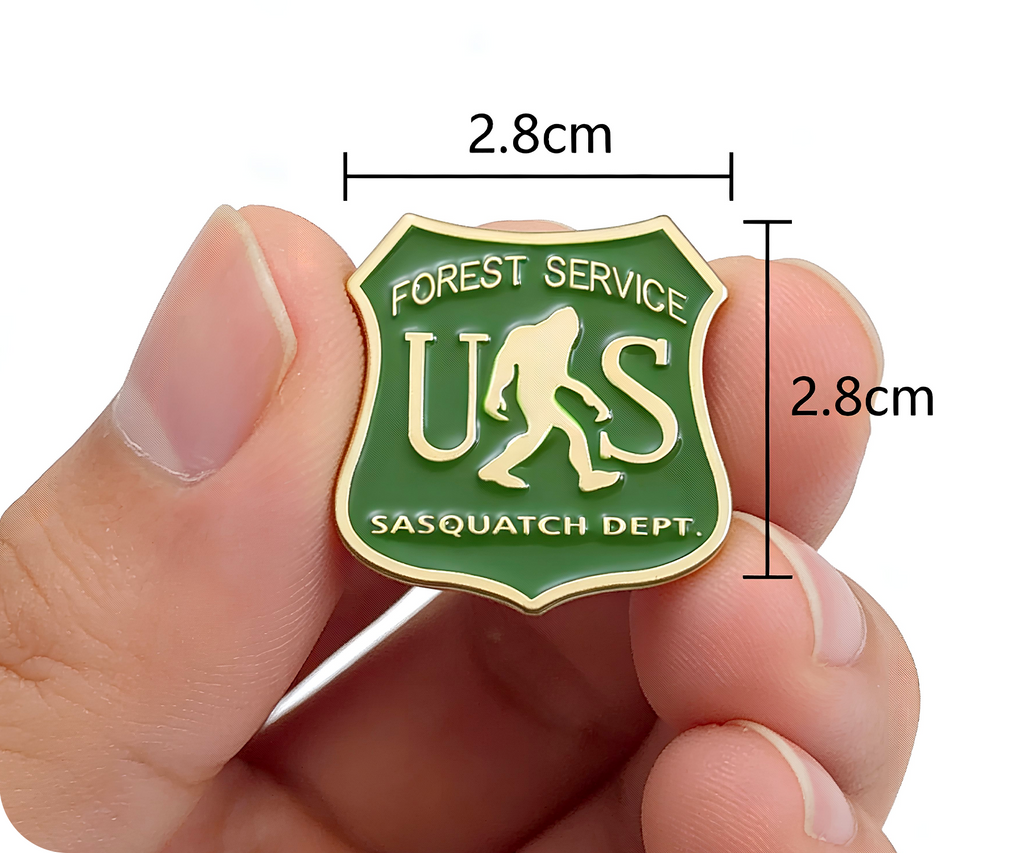 United States Forest Service Big Foot Department Pin Badge