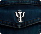 Psychologist Silver Symbol Pin Badge