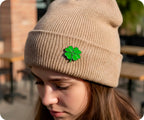 Irish 4 Leaf Clover Pin Badge