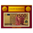 €500 Euro European Union Golden Banknote