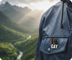 Fifty 50 Shades Of Gay Pride Pin Badge