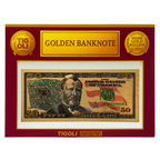 $50 Dollar United States of America Golden Banknote