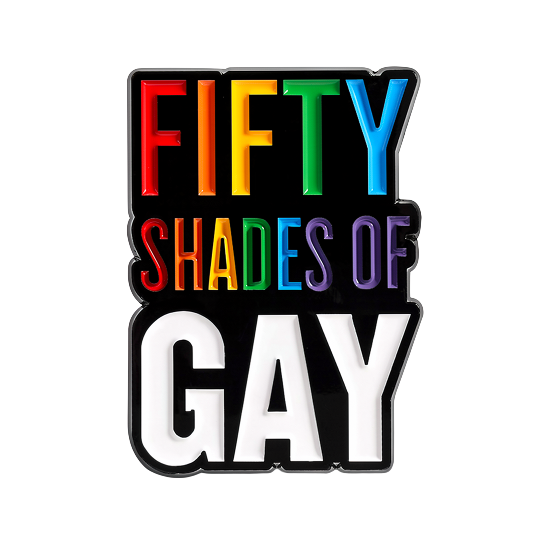 Cincuenta sombras de orgullo gay - Pin Imagen principal del producto