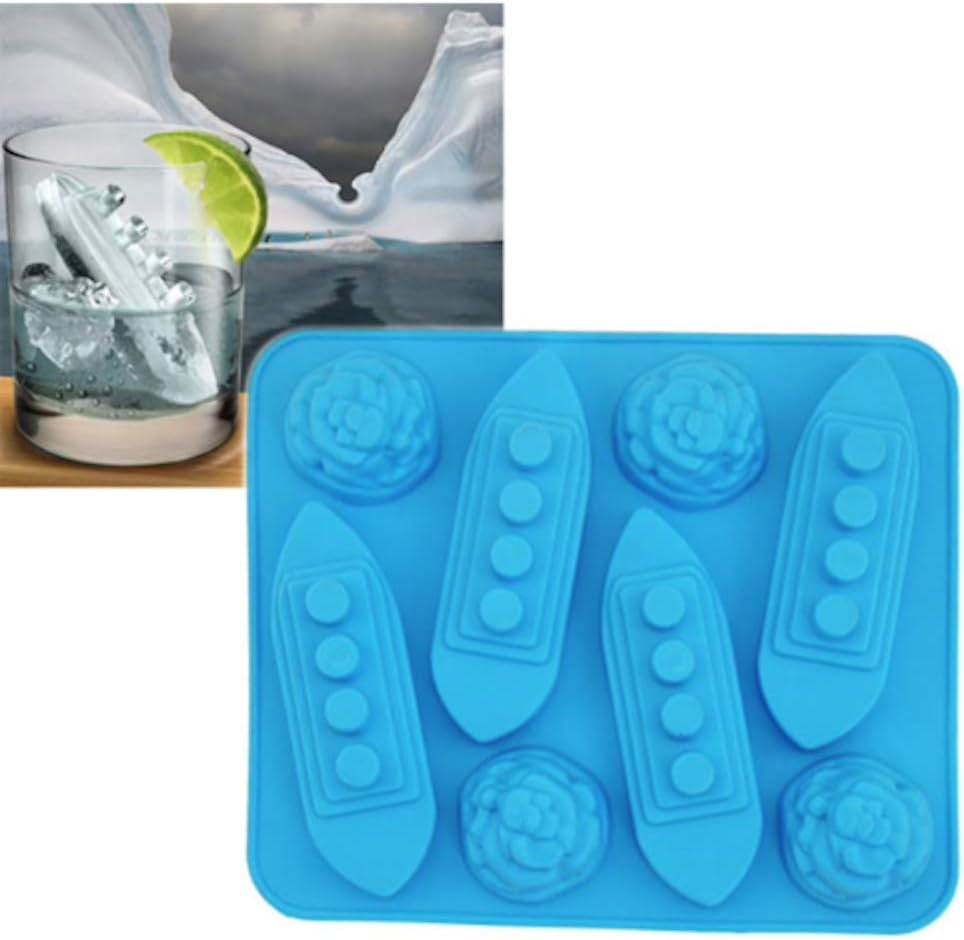 Titanic & Ice-Burg Ice Cube Tray