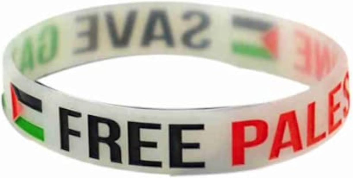 Save Gaza / Free Palestine Silicone Band