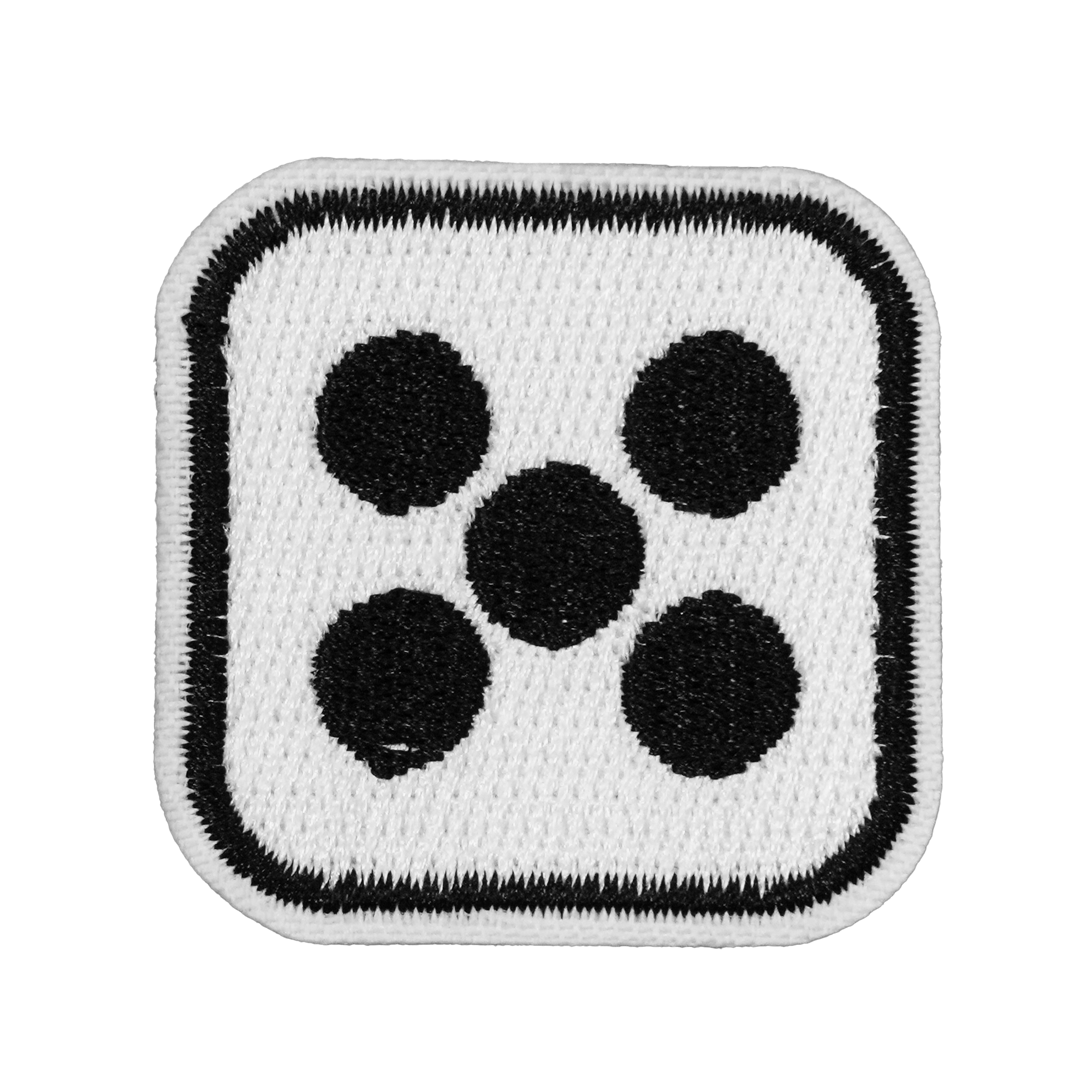 Parche bordado Dice Five Gaming (4 x 4 cm) Imagen principal del producto
