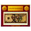 $5 Dollar United States of America Golden Banknote