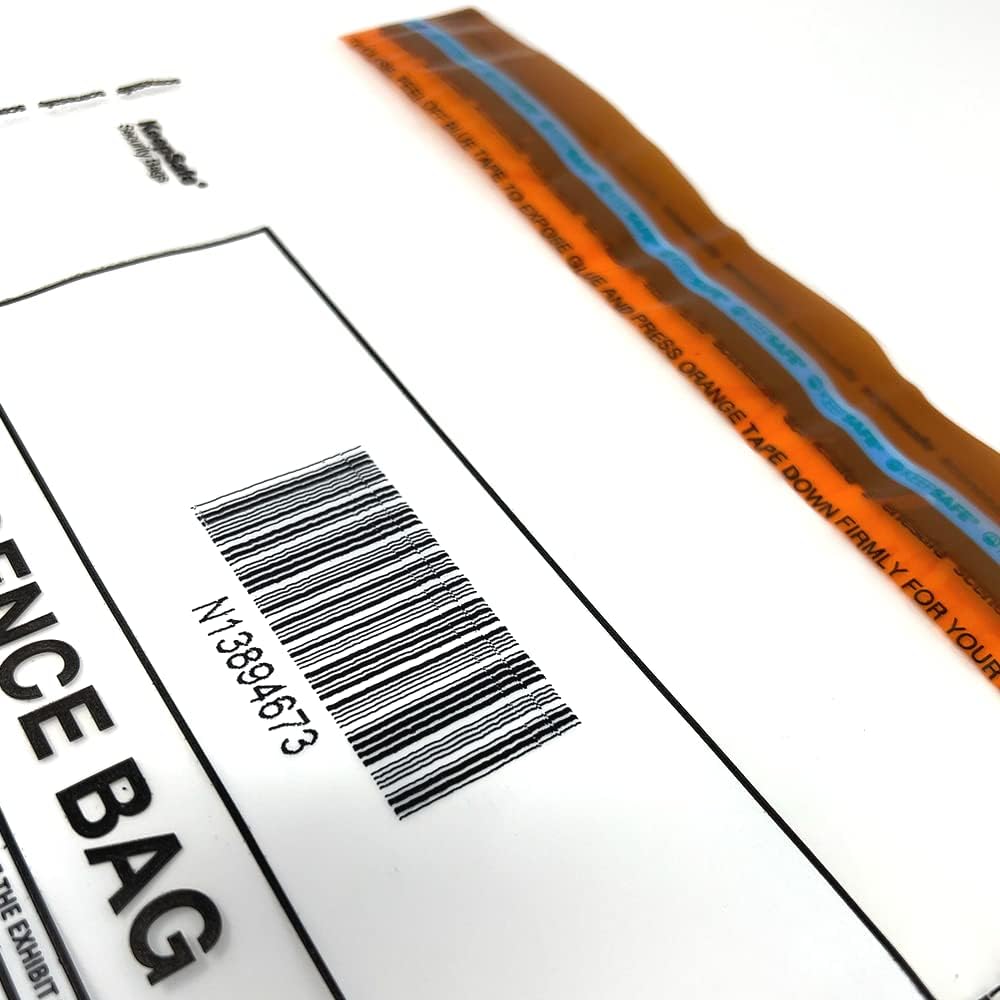 Bolsas de evidencia con sello policial genuino Imagen secundaria del producto