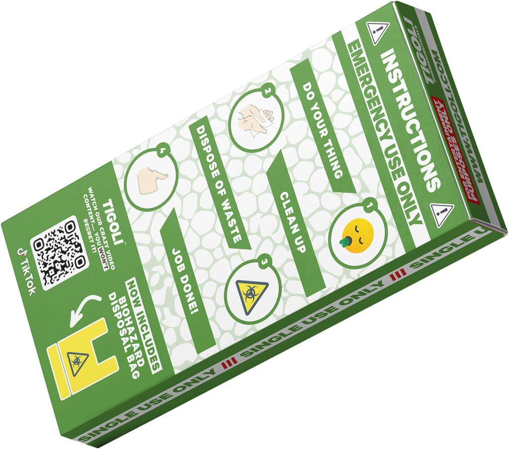 Pañuelos para vómitos de emergencia 