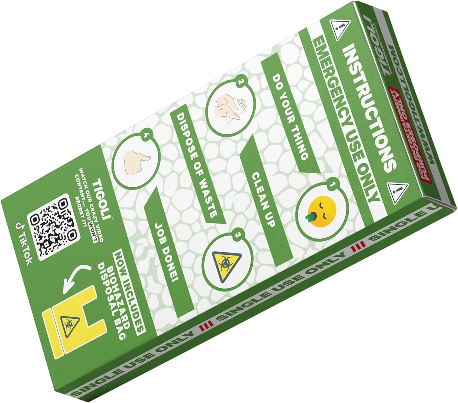 Pañuelos para vómitos de emergencia 