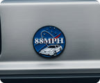 88MPH Space Pin Badge
