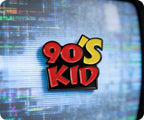 90's Kid Pin Badge