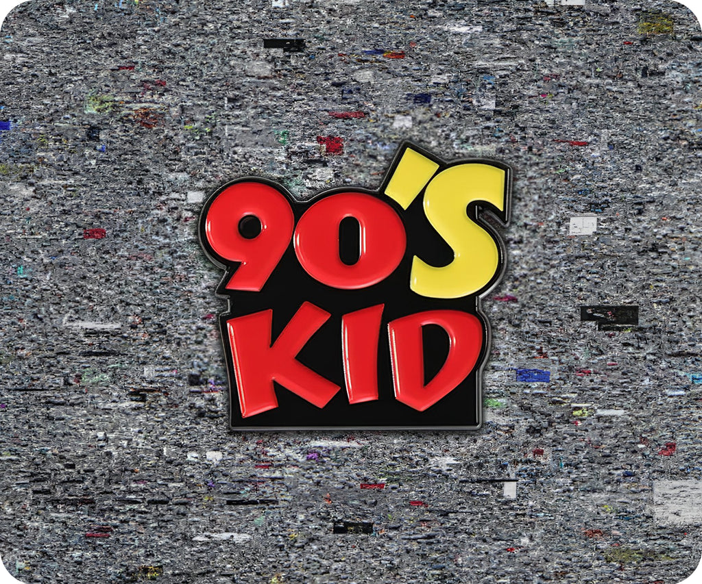 90's Kid Pin Badge