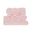 90's Baby Pink Pin Badge