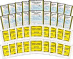 20 X Official Looking Novelty Joke Prank Funny Parking Tickets