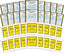 20 X Official Looking Novelty Joke Prank Funny Parking Tickets