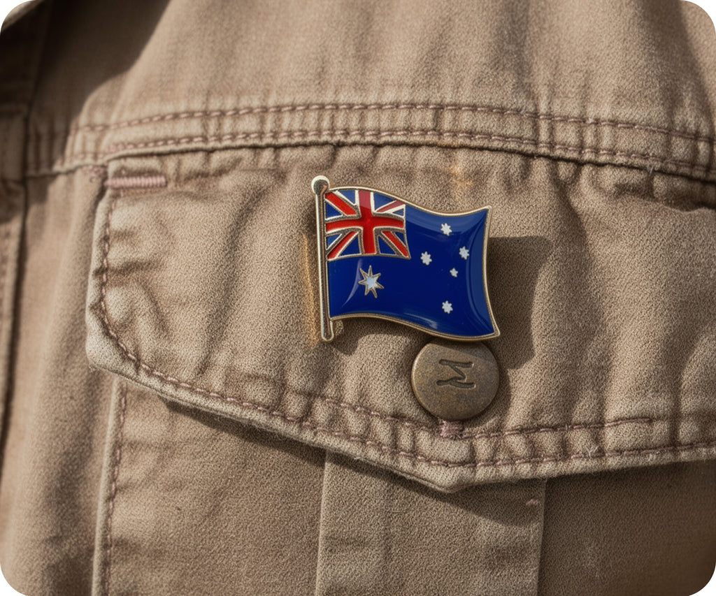 Australia Flag Pin Badge