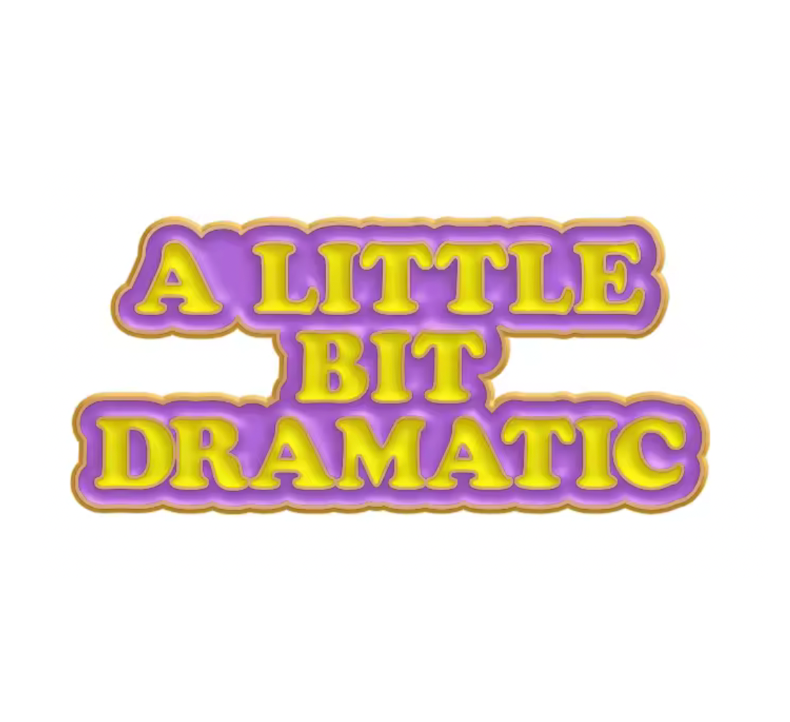Un pequeño broche dramático y grande Imagen principal del producto