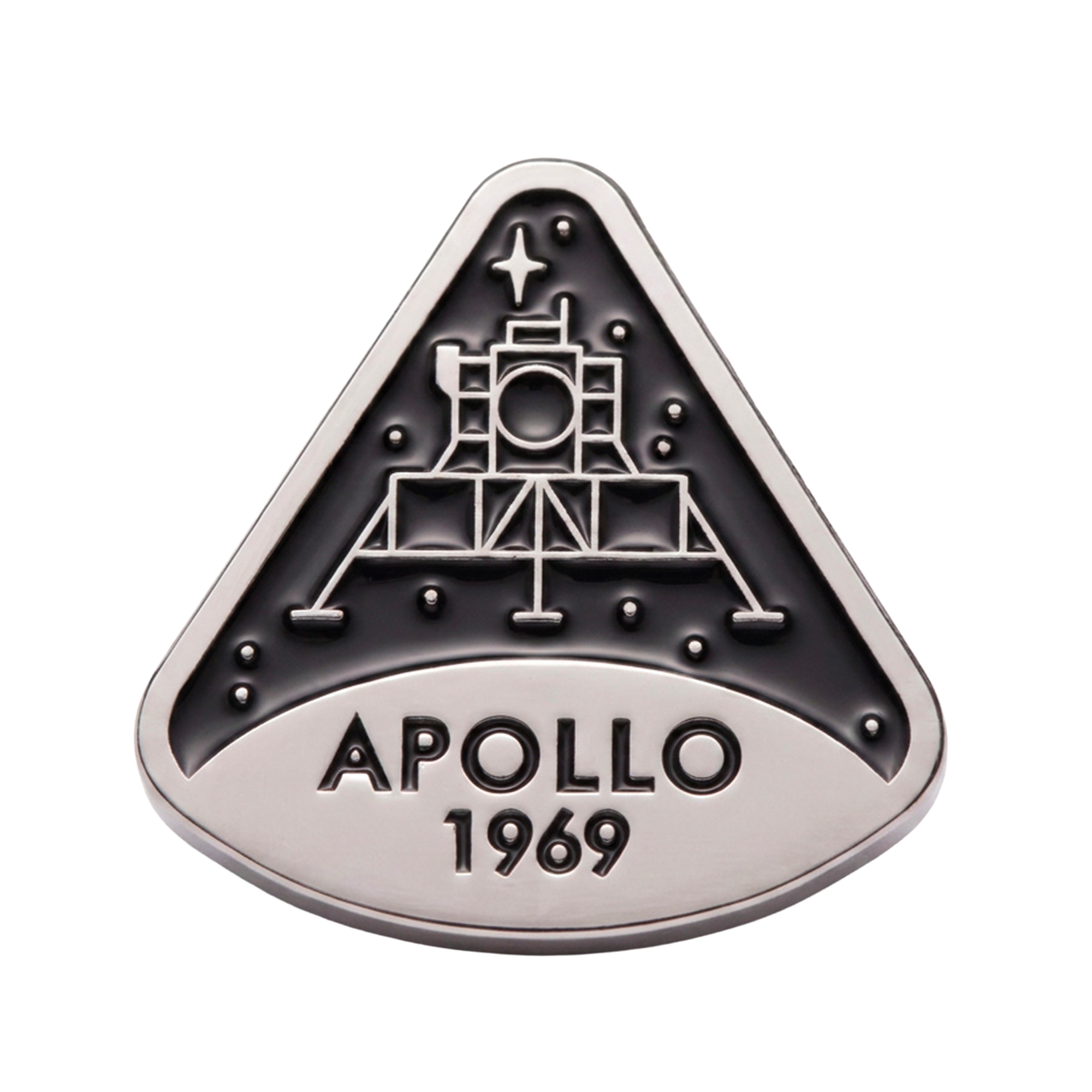Apollo 1969 Moon Landing Enamel Lapel Pin Badge Imagen principal del producto