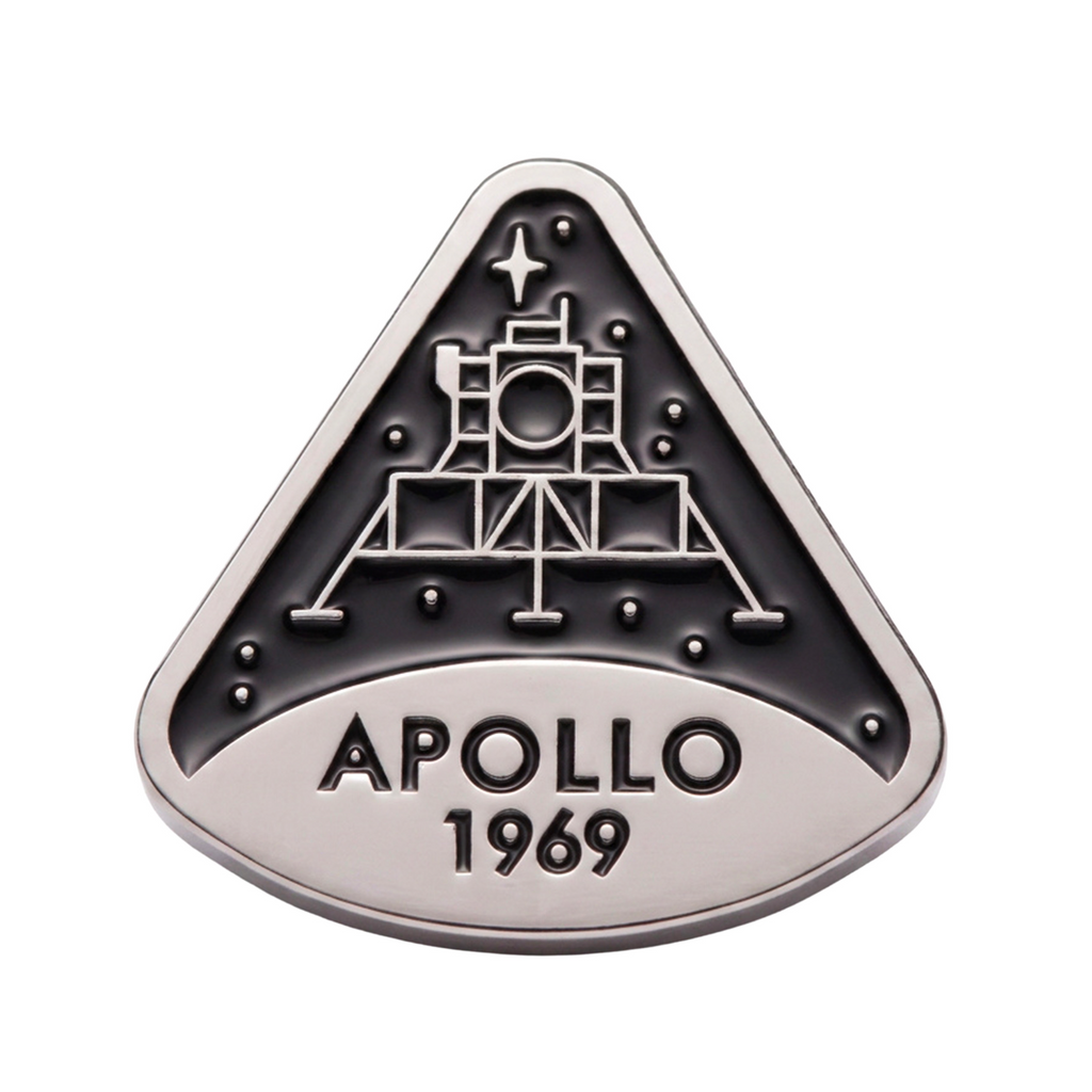 Apollo 1969 Moon Landing Enamel Lapel Pin Badge