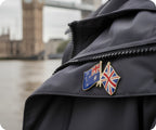 Australia & United Kingdom Friendship Pin Badge