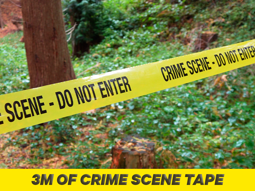 Crime Scene Murder Mystery Kit