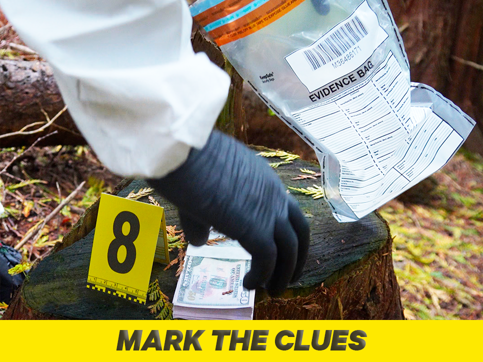 Crime Scene Murder Mystery Kit