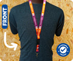 Aberdeenshire Flag Lanyard
