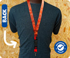 Aboriginal Flag Lanyard