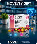 Anti-Aging Prescription Joke Sweets, 36g | Vegan & Vegetarian