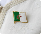 Algeria Flag Pin Badge