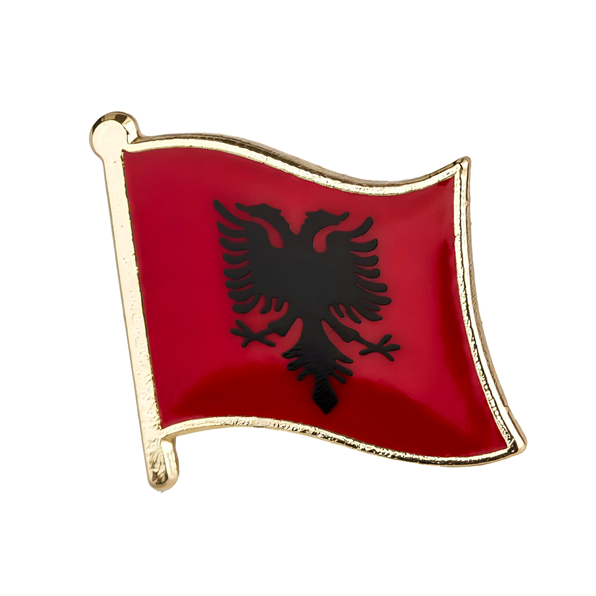 Pin con la bandera de Albania Imagen principal del producto
