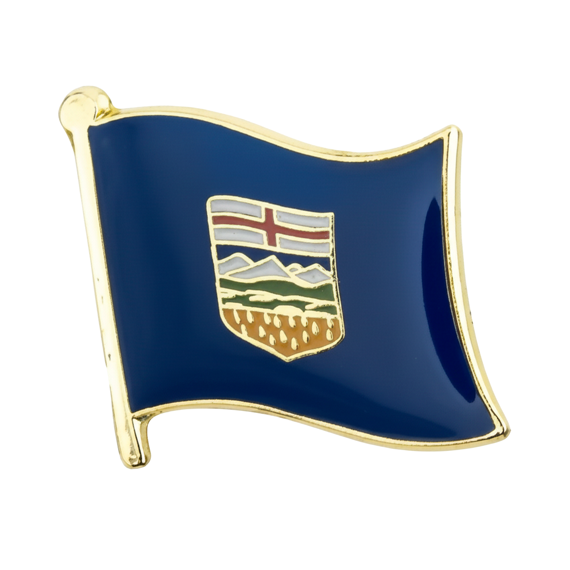 Pin de la bandera canadiense de Alberta Imagen principal del producto