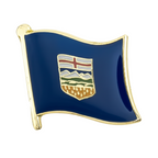 Alberta Canadian Flag Pin Badge