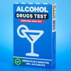 Alcohol Drug Test Kit – Rapid Saliva – Fun Gag Gift & Home Test Kit