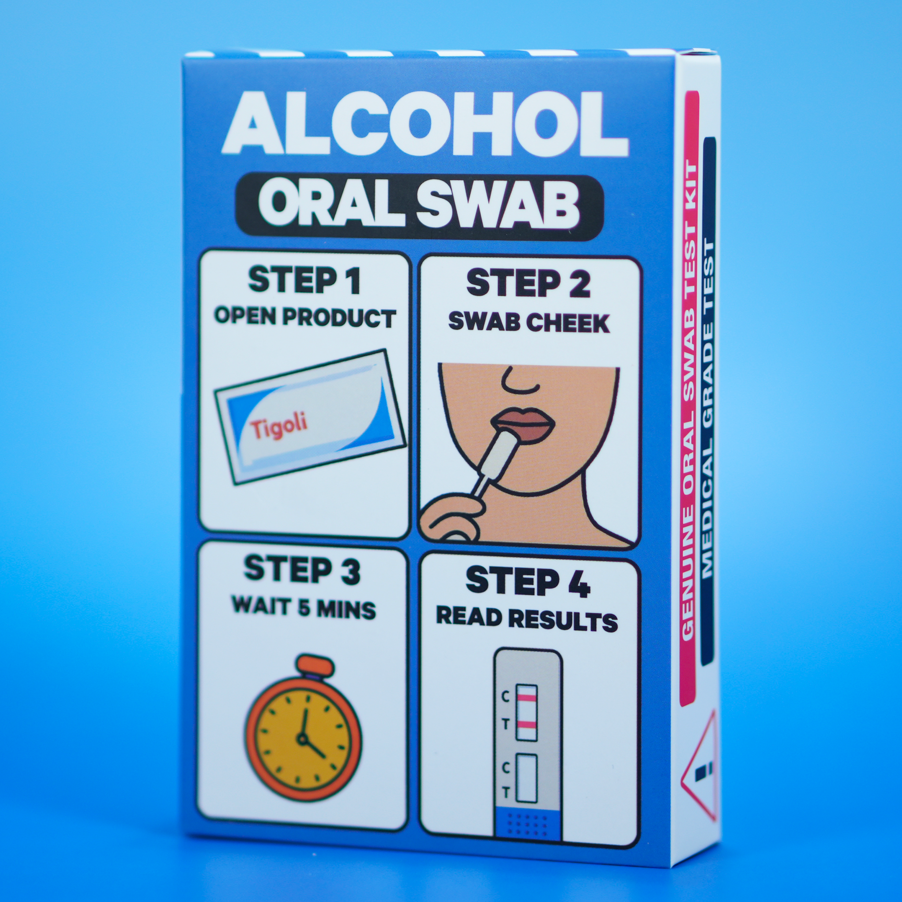 Alcohol Drug Test Kit – Rapid Saliva – Fun Gag Gift & Home Test Kit