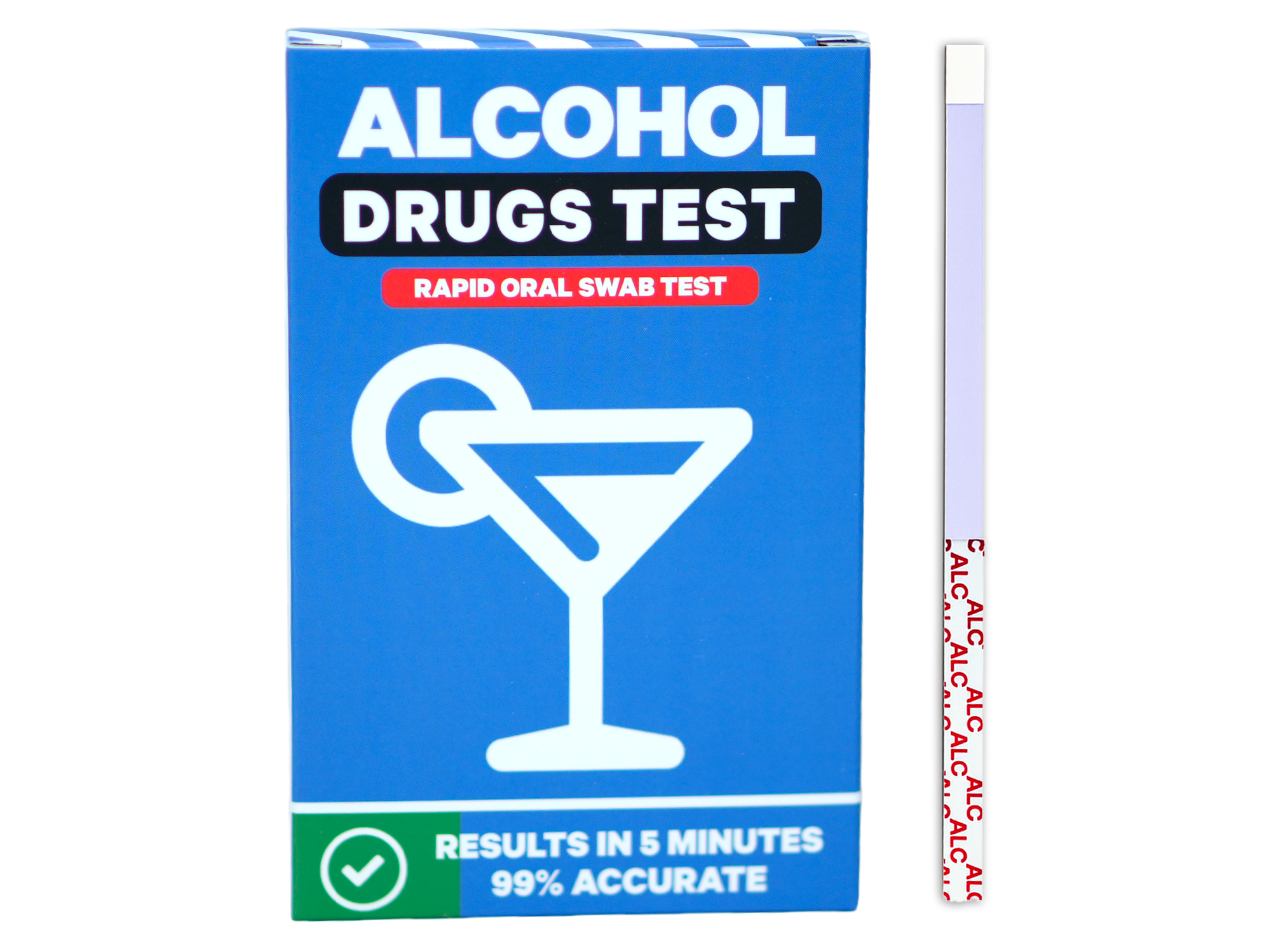 Kit de prueba de alcohol en saliva – Rápido – Regalo divertido y kit de prueba casero Imagen principal del producto
