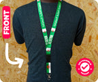 Algeria Flag Lanyard Algerian National
