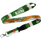 Algeria Flag Lanyard Algerian National