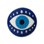 Evil Eye Blue Embroidery Patch (6.5cm)