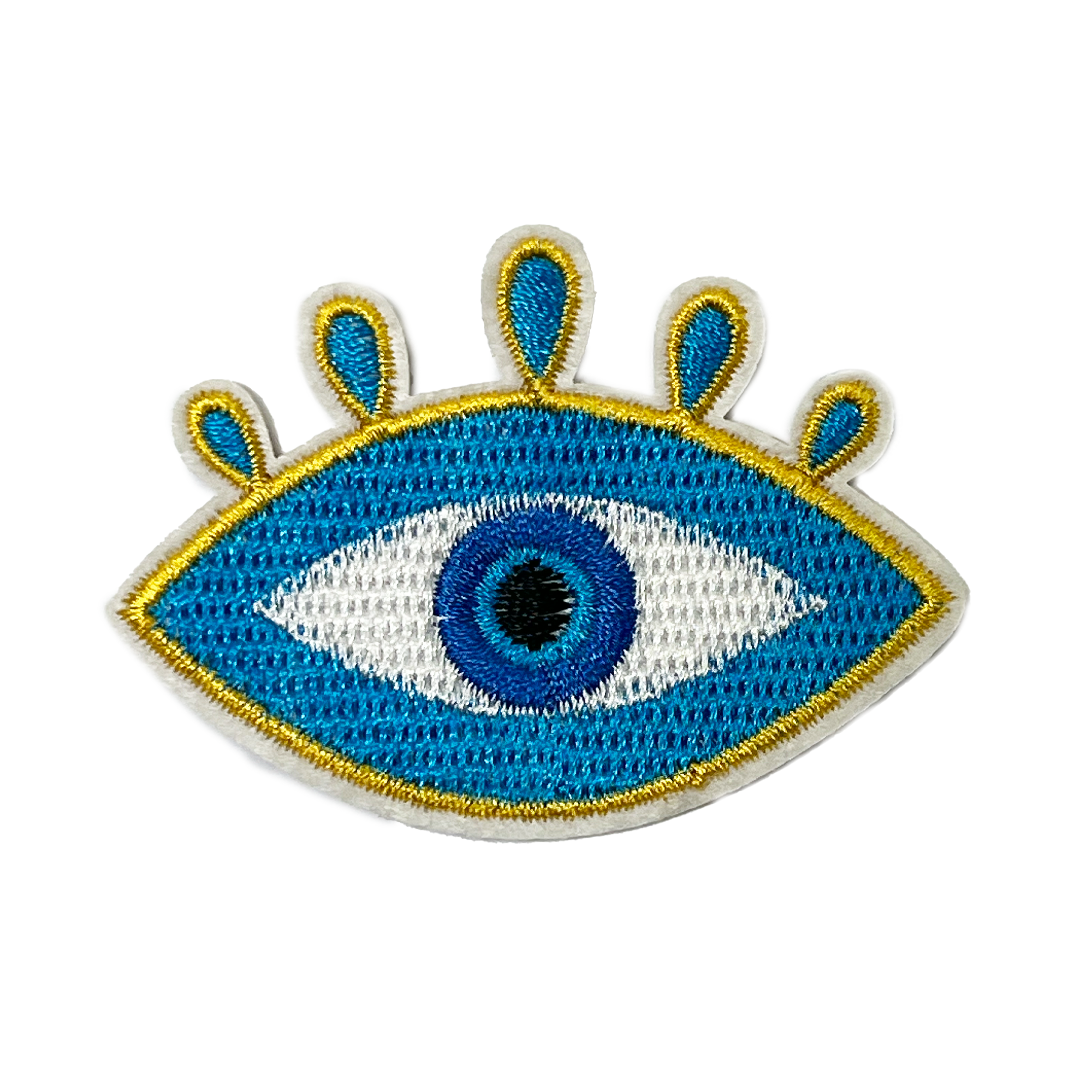 Evil Eye Embroidery Patch (6.5 x 4.5cm)