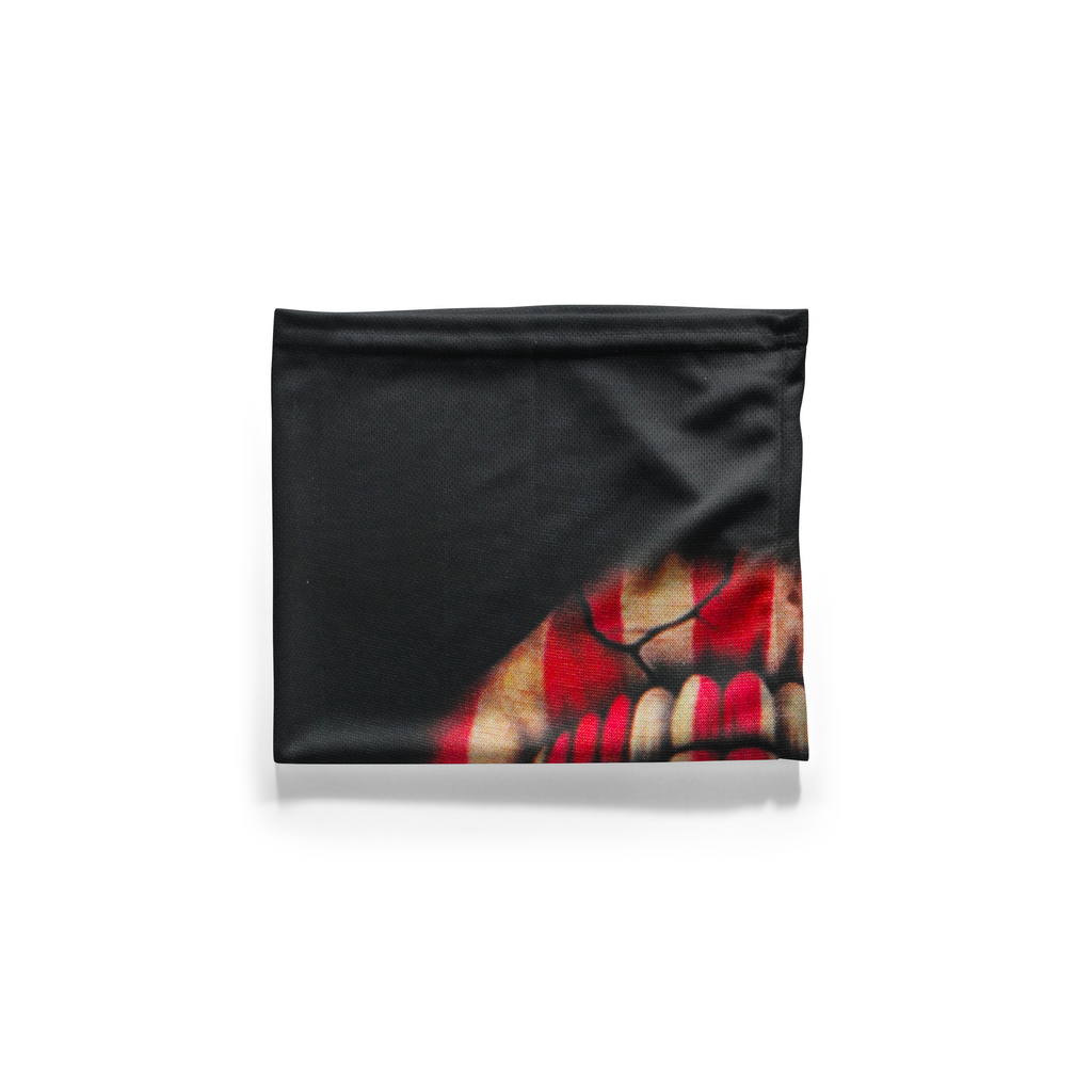 Snood con calavera de Estados Unidos y América – Mascarilla transpirable para cuello