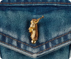 Angel Moroni Pin Badge